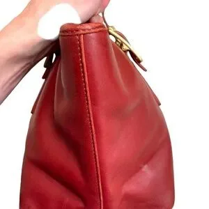 Coach | Bags | Coach Vintage Red Legacy West Market Leather Tote